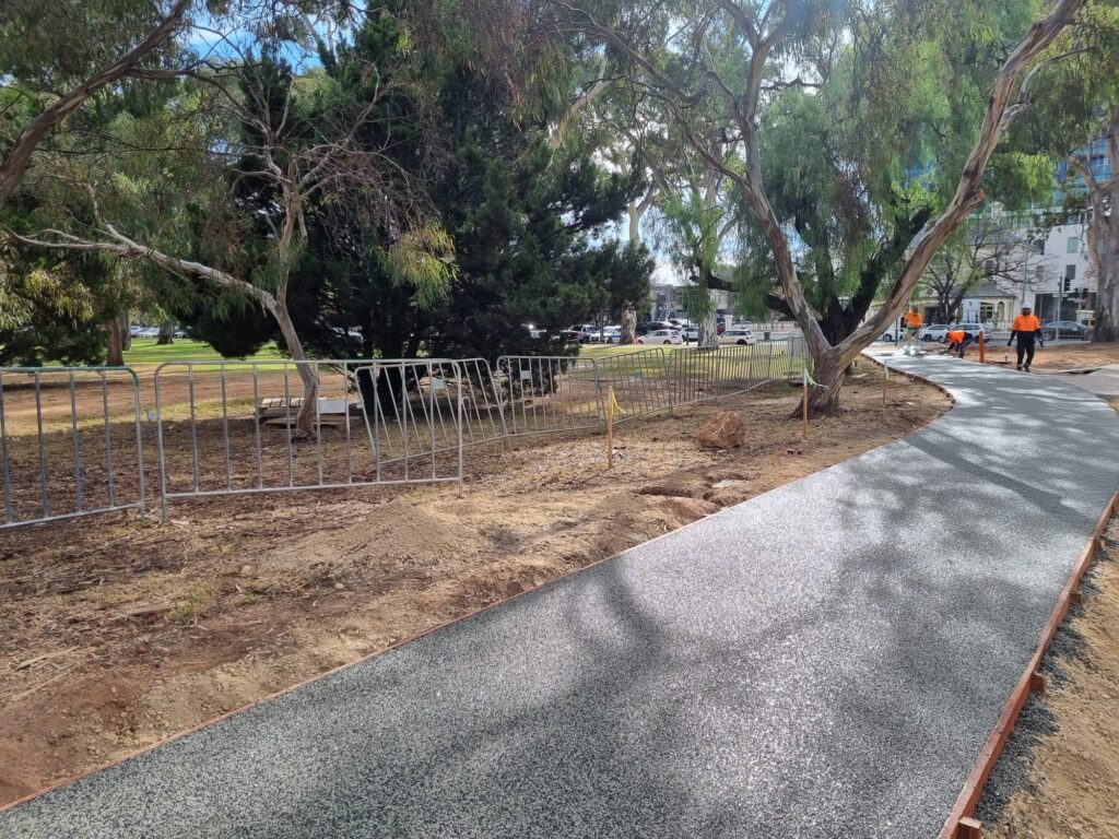 Porous Lane Adelaide Bike Path 1