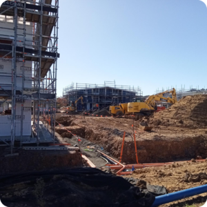 Flat Bush Site digout