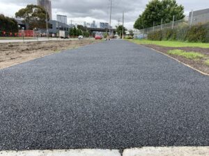 Porous Lane bike path