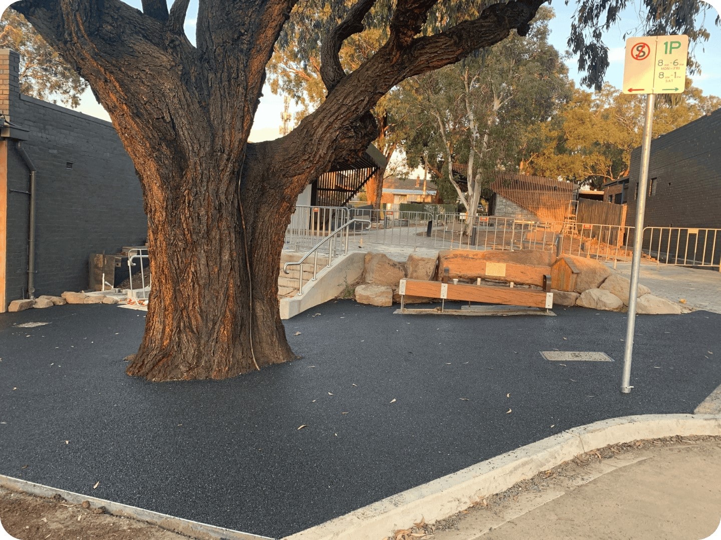 Porous Lane Tree Surrounds Banyule